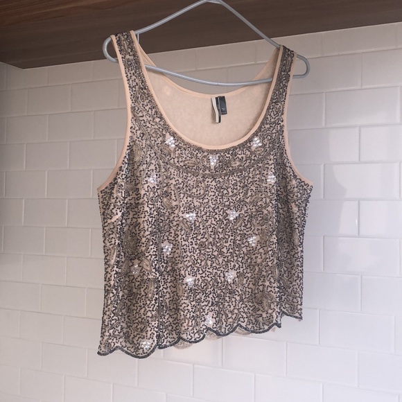 Top Shop Sequin top - Picture 1 of 5